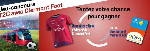Jeu-concours T2C - Clermont Foot